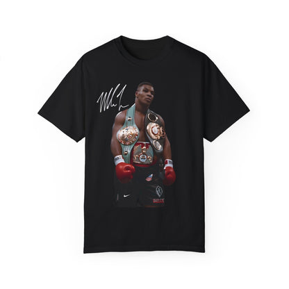 Mike Tyson Heavyweight Champion Boxing T-shirt. Black Comfort Colors graphic Tee.