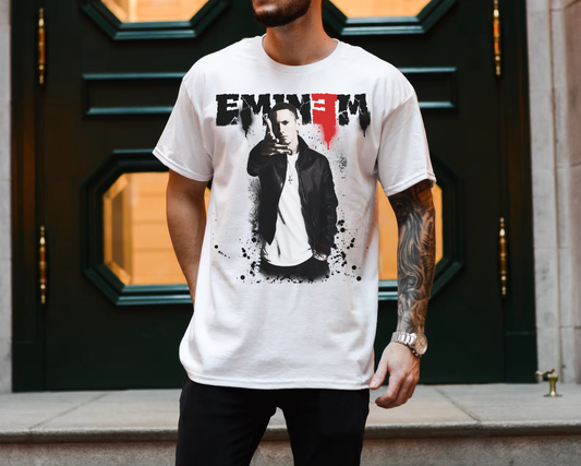 Eminem- The Real Slim Shady Collection, Marshall Mathers Unisex Heavyweight Cotton Tee - Kings Origin Apparel