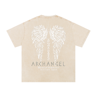 Chase Archangel Archangelo Snow Washed Oversized Cotton T-Shirt