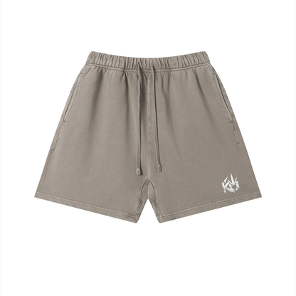 KO Unisex Vintage Wash Cotton Shorts
