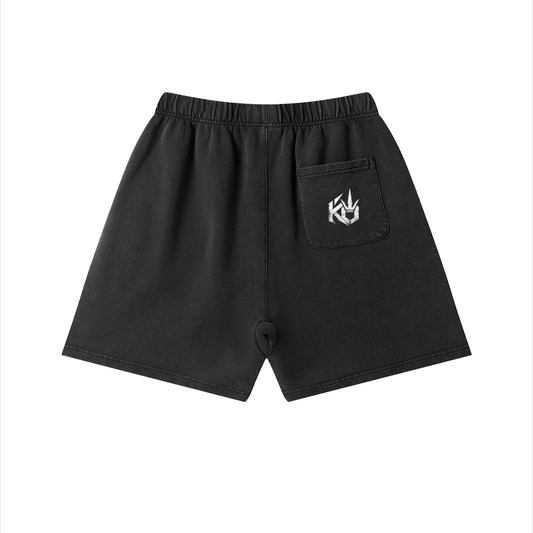 KO Unisex Vintage Wash Cotton Shorts - Kings Origin Apparel