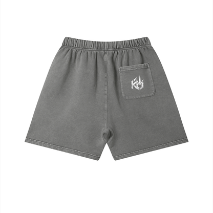KO Unisex Vintage Wash Cotton Shorts