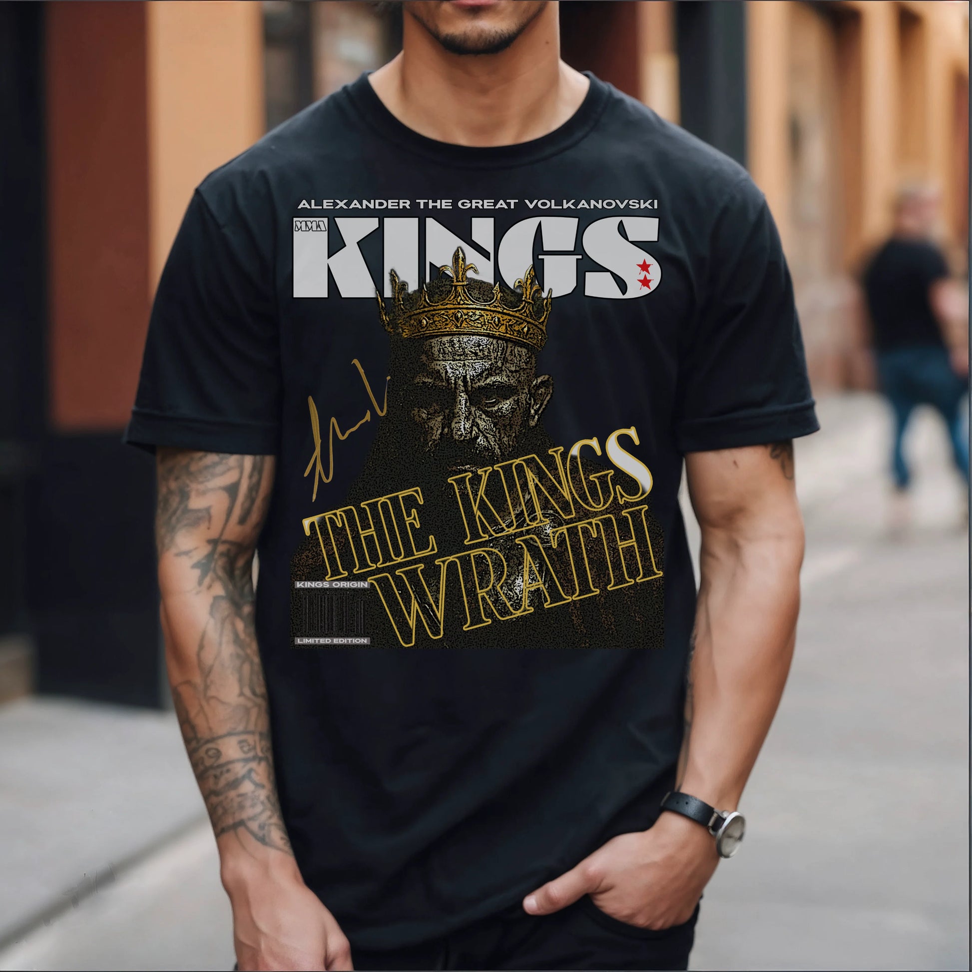 Alexander Volkanovski Graphic Tee for Fighters Streetwear Gift for UFC Fans, - T-Shirt