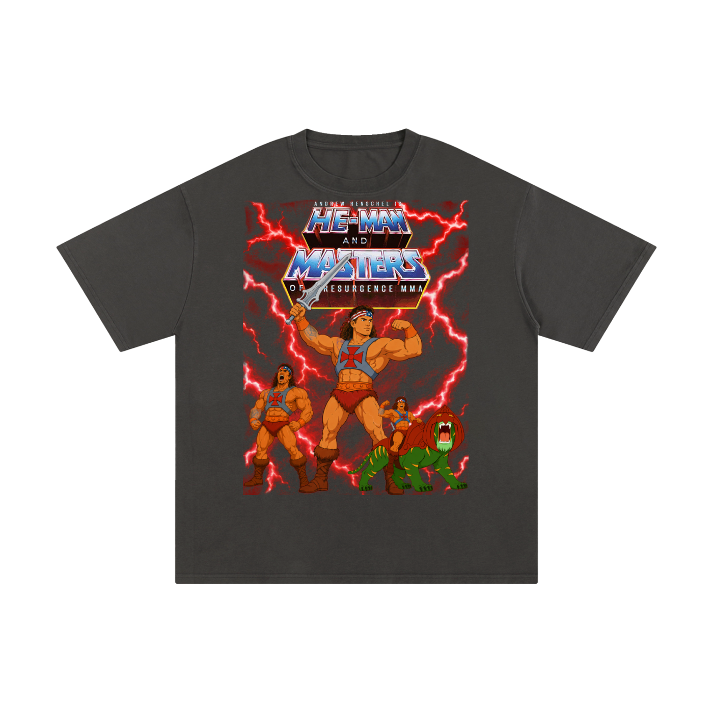 Andrew Henschel He-Man Cotton T-Shirt