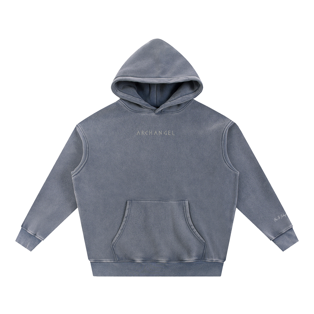 Chase Archangel Archangelo Snow Wash Fleece Oversize Hoodie