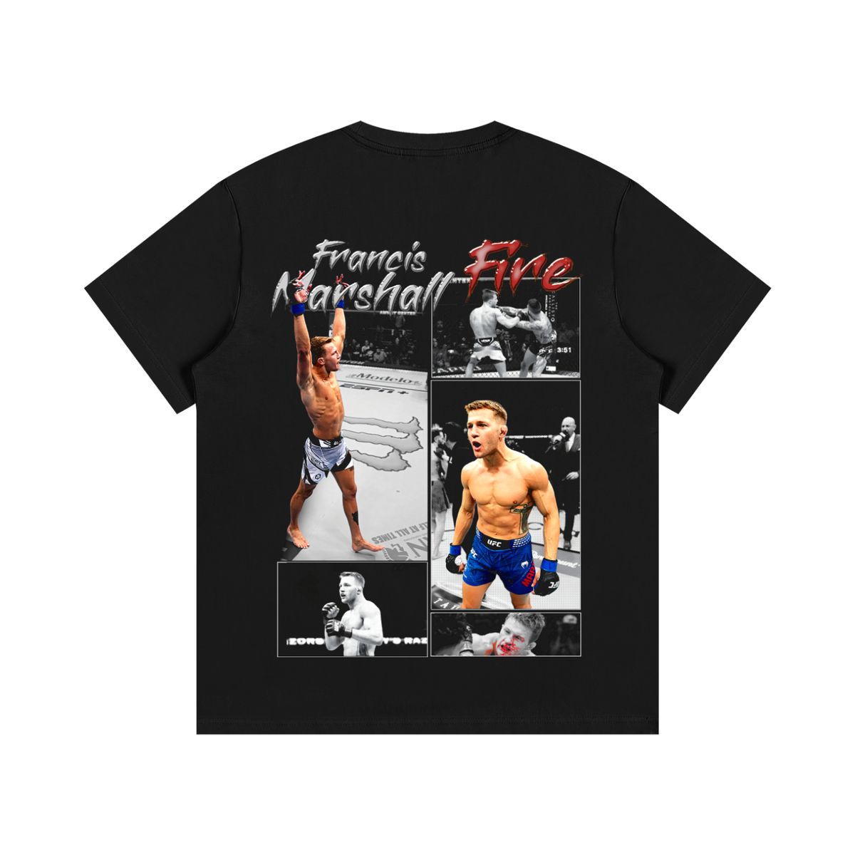 Francis Marshall Cotton Standard Fit T-Shirt - Kings Origin Apparel