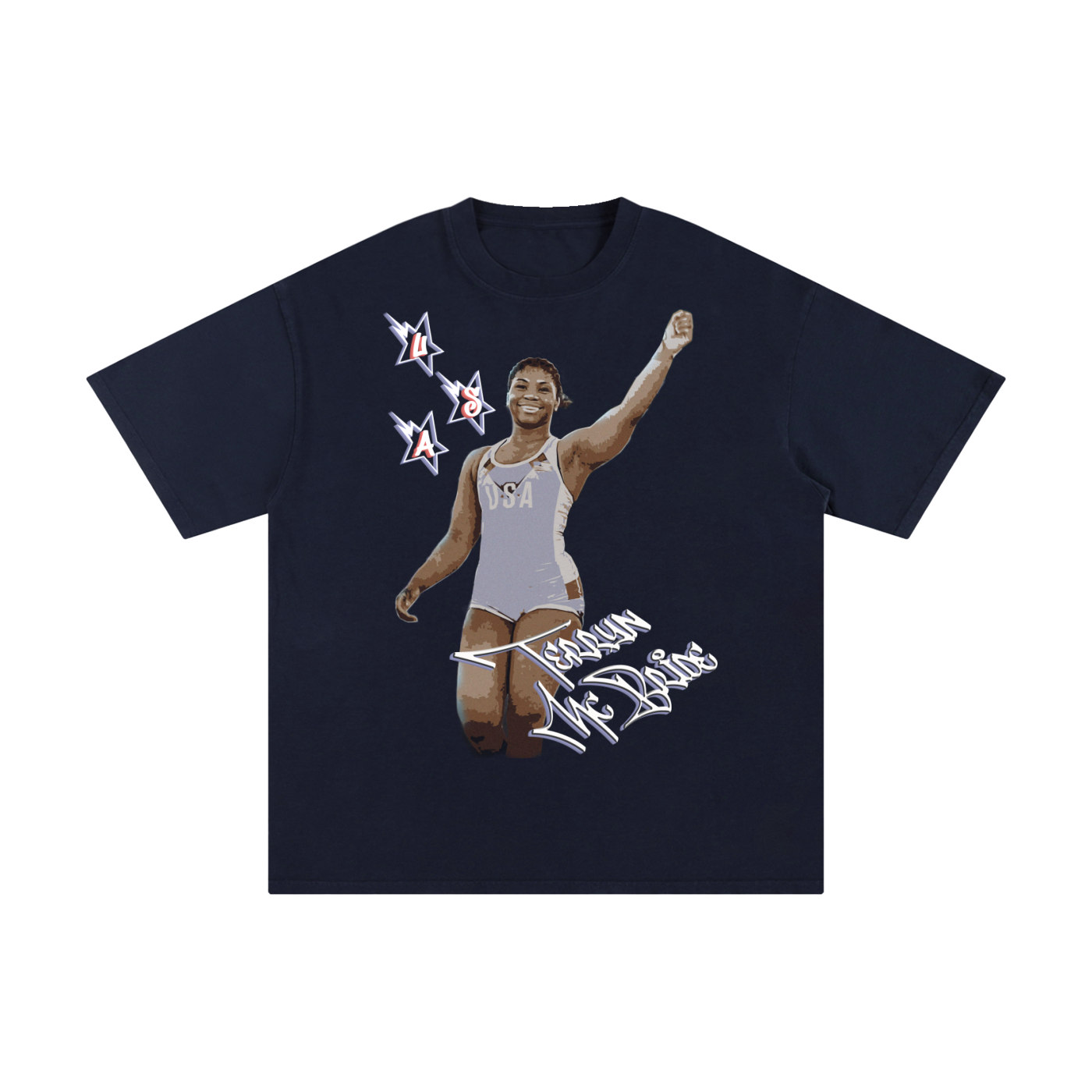 Terryn McBride USA Wrestling T-Shirt – Relaxed Fit Graphic Tee