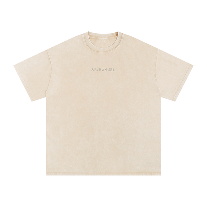 Chase Archangel Archangelo Snow Washed Oversized Cotton T-Shirt