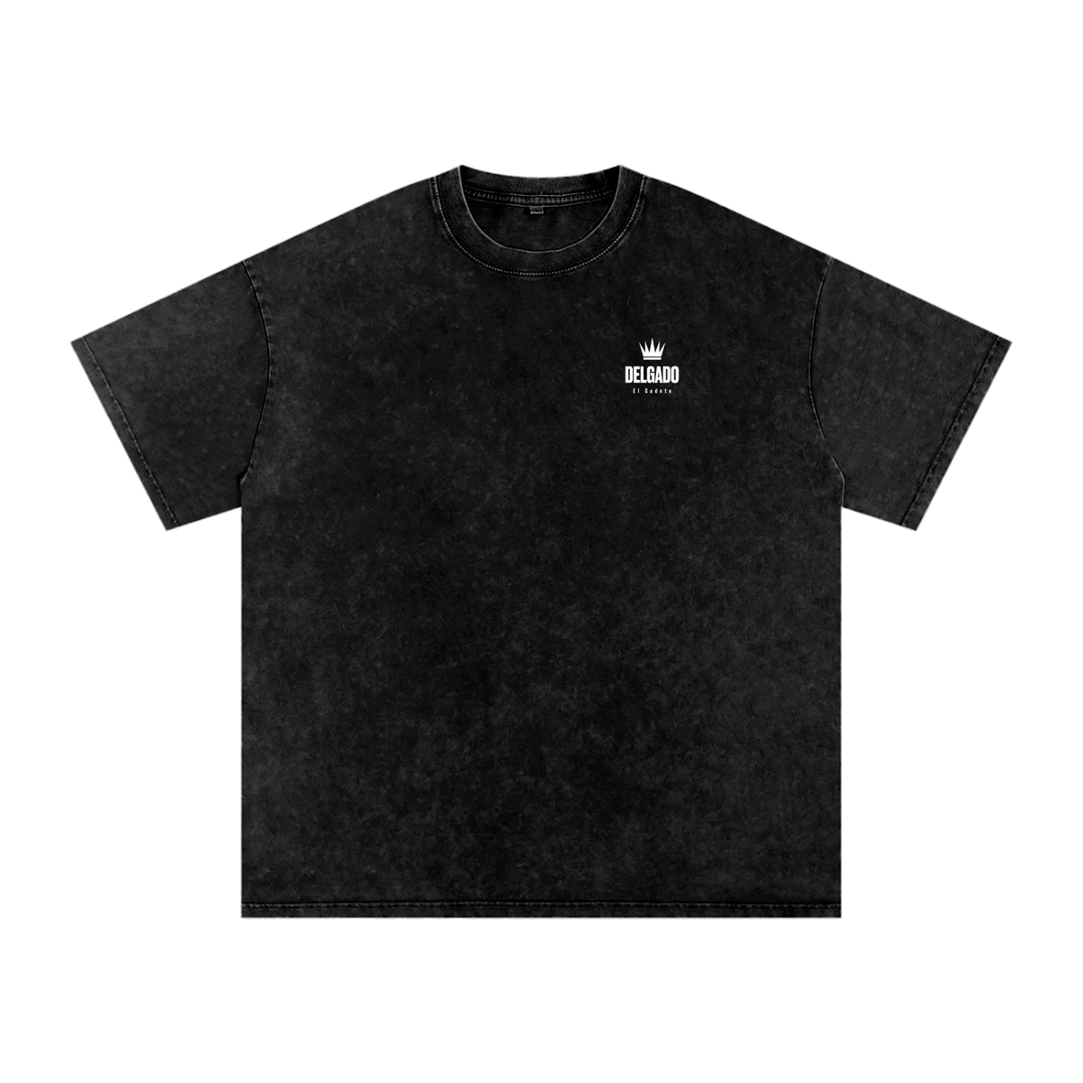 Lindolfo Delgado Snow Washed Oversized Cotton T-Shirt