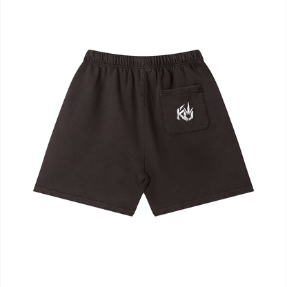 KO Unisex Vintage Wash Cotton Shorts