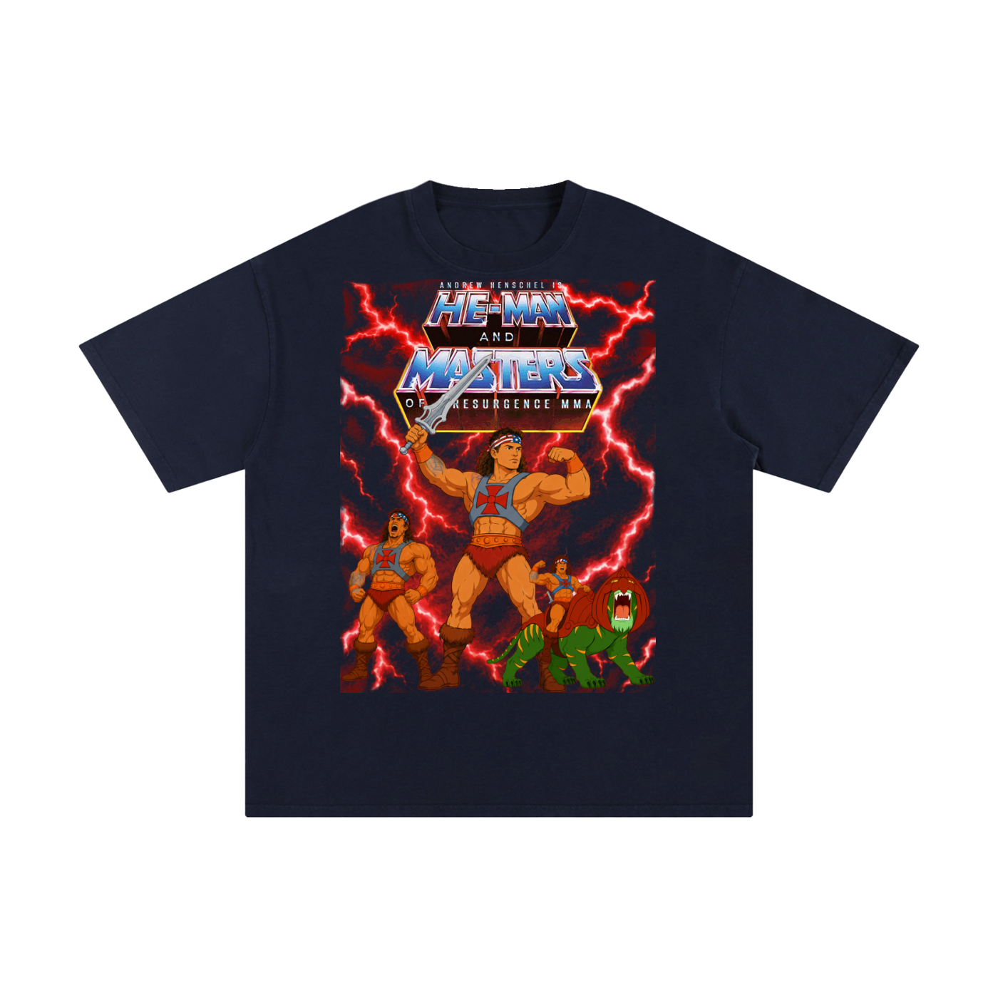 Andrew Henschel He-Man Cotton T-Shirt
