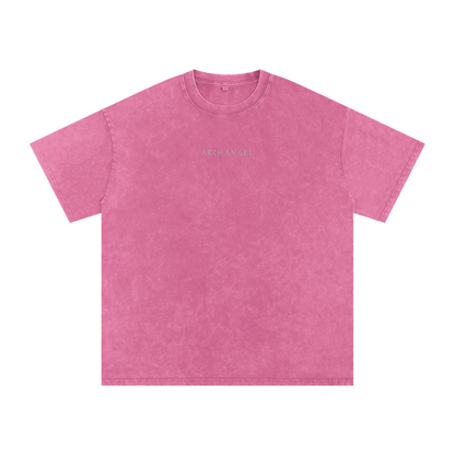 Chase Archangel Archangelo Snow Washed Oversized Cotton T-Shirt