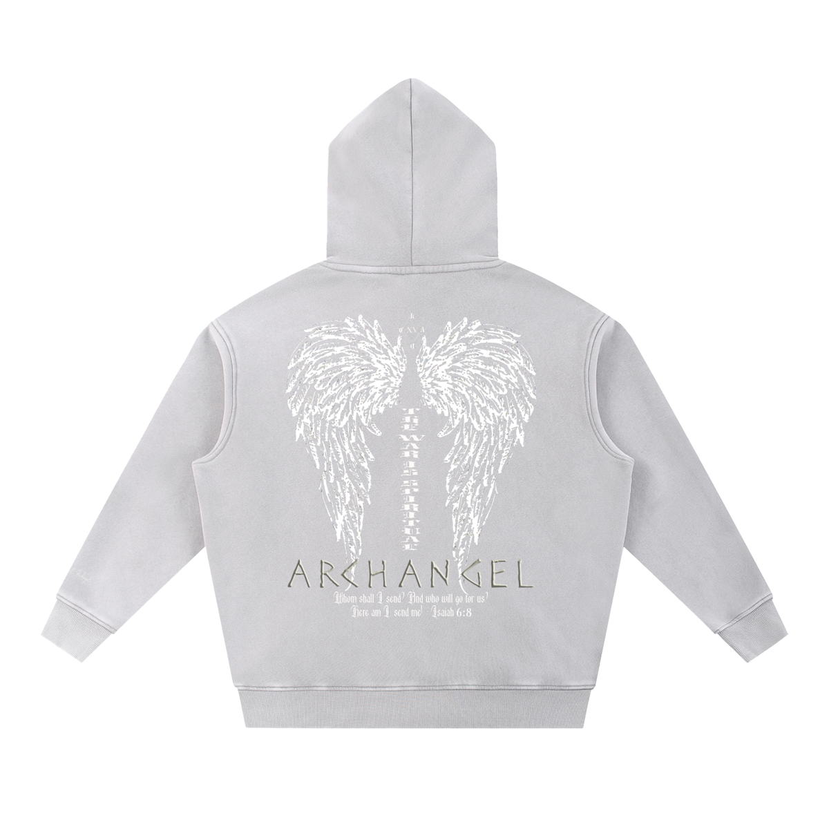 Chase Archangel Archangelo Snow Wash Fleece Oversize Hoodie