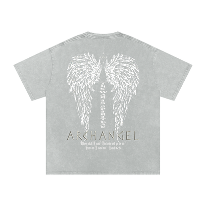 Chase Archangel Archangelo Snow Washed Oversized Cotton T-Shirt