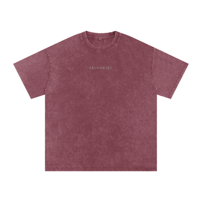 Chase Archangel Archangelo Snow Washed Oversized Cotton T-Shirt