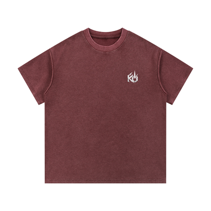 KO Mineral Wash Waffle Knit T-Shirt