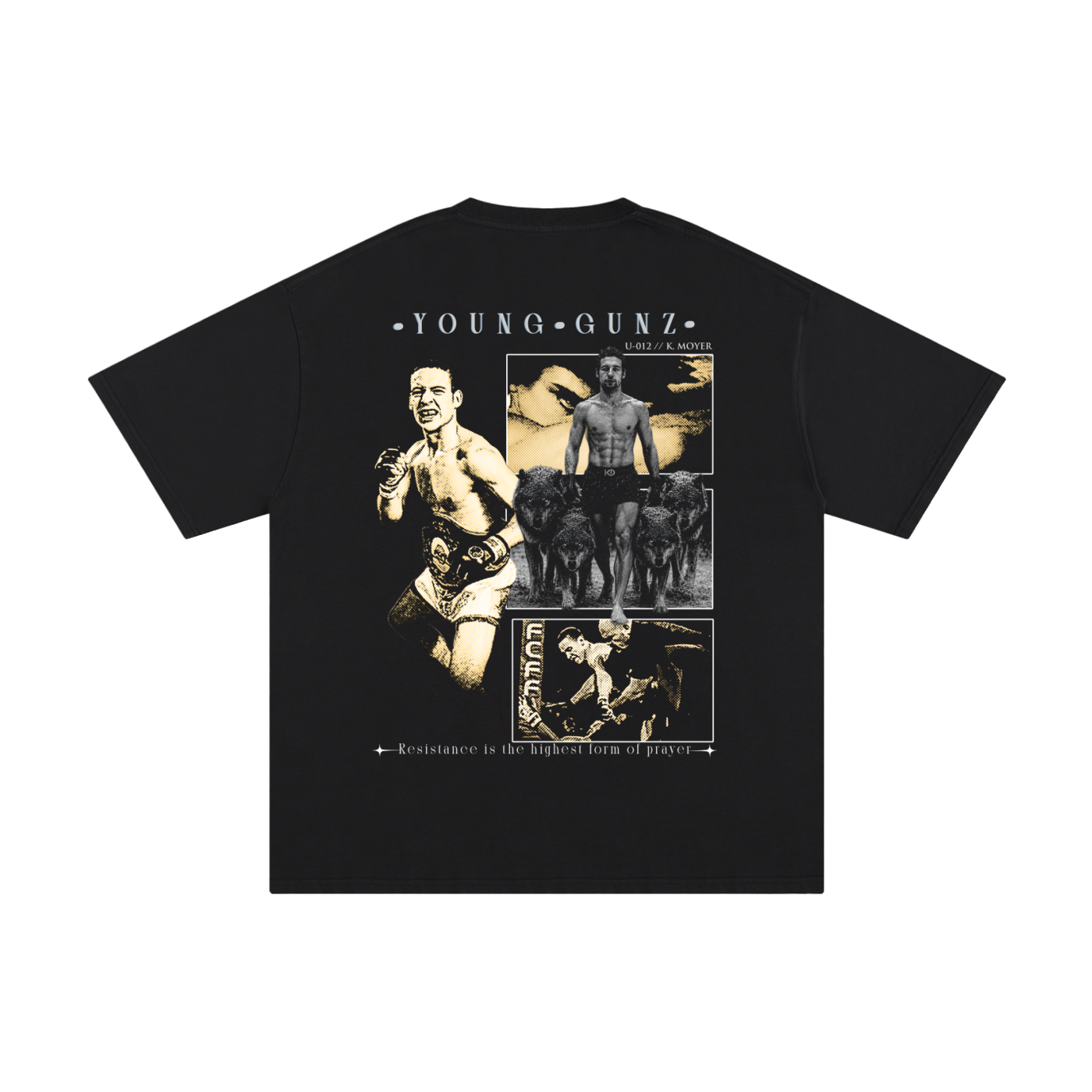 Keaneo Moyer YOung Gunz Unisex  Cotton T-Shirt