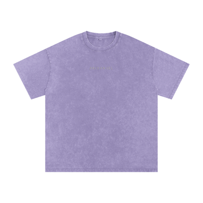 Chase Archangel Archangelo Snow Washed Oversized Cotton T-Shirt