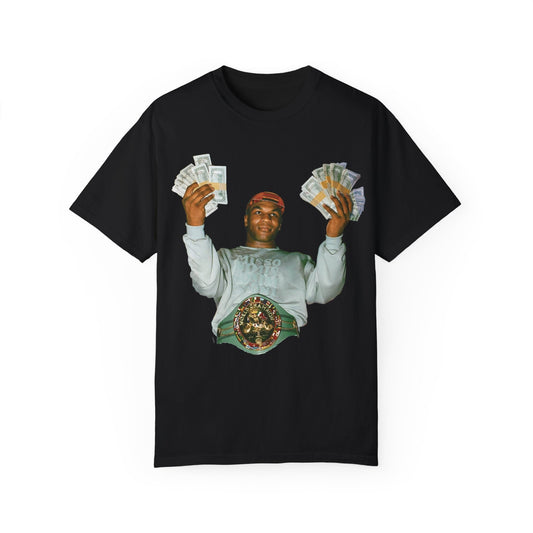 MIKE TYSON "Cash Money" Heavyweight Cotton T-SHIRT - Kings Origin Apparel
